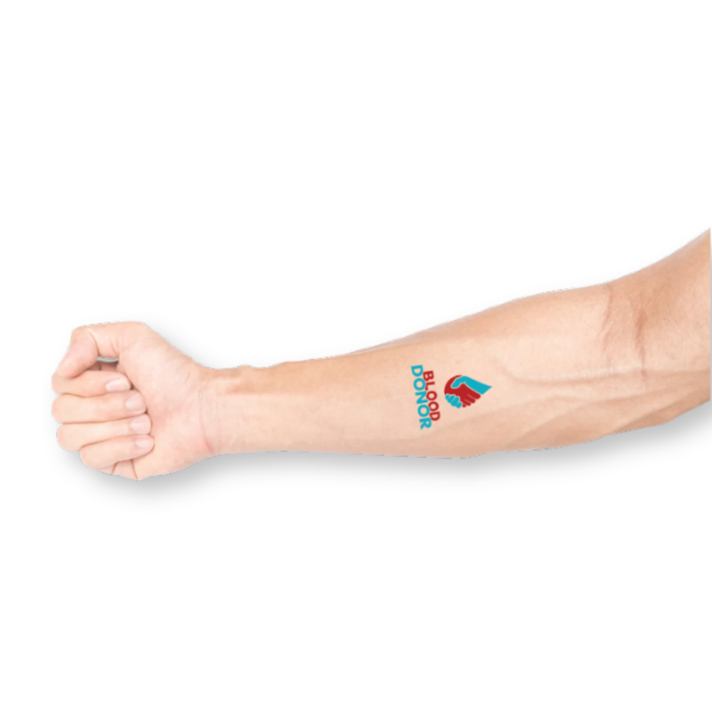 Blood Donor Temporary Tattoo