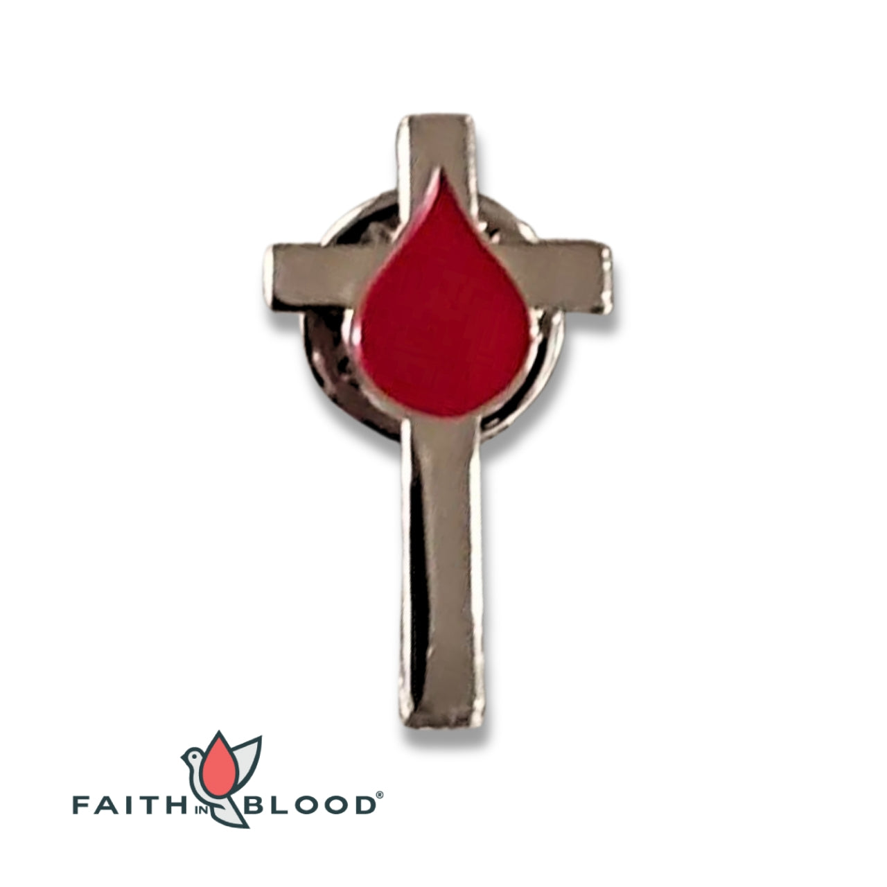 blood donor cross pin