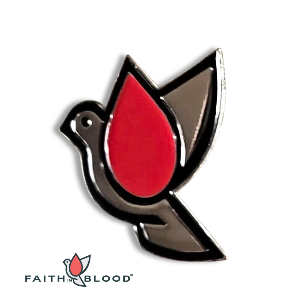 dove blood donor pin