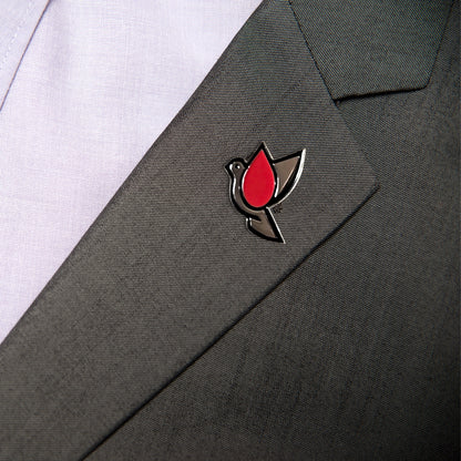 dove blood donor pin